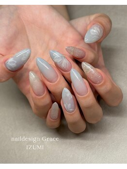 ネイル デザイン グレイス(Grace)/IZUMI持ち込みデザイン