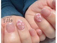 ネイル サロンティーラ(Tilla)の雰囲気（毎月変わる定額コース♪6000円7000円7800円☆カラーチェンジOK!!）