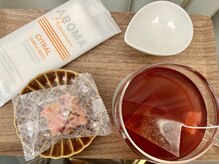 リラクゼーションエイチプラス(Relaxation H Plus)/5. 施術後のハーブティタイム