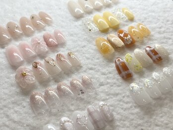 リュクス 新潟店(Luxe)の写真/いつもデザインに迷う方必見！定額なら、お得にトレンドデザインネイルができちゃう☆初めての方にも♪