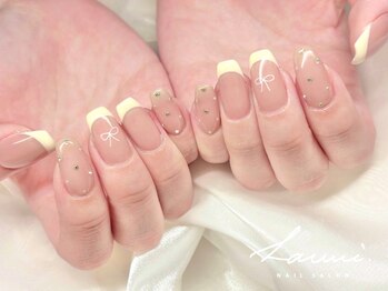 ラウミー(Laumi)の写真/当店人気No1メニュー★[定額90分アート¥7980→¥6480］3ヶ月に1回デザインが更新！お好きなカラーに変更可◎