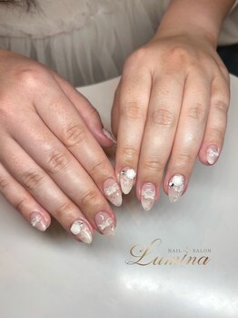 ルミナ 高崎店(Lumina)/薔薇ネイル