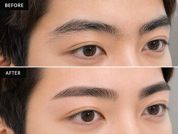 メンズフェイスラボ 本町 阿波座(MEN'S Face Labo)/印象改善◎眉毛スタイリング