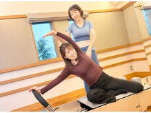 エムズトレーニングジム 阿倍野店(M'sTraining Gym)の雰囲気（丁寧なサポートなので自然と笑顔が溢れる優しいセッションです。）