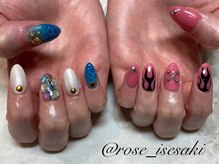 エステティックアンドネイル ローズ(ESTHETIC&NAIL Rose)/夏 × 個性派 ネイル
