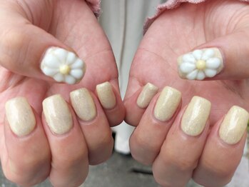 チモカネイル(CHIMOKA NAIL)/持ち込みデザイン¥8500