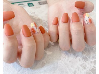 ネイルサロン ティフィン(tiffin)/~マットテラコッタ~