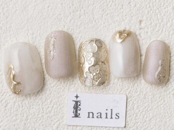 アイネイルズ 渋谷店(I nails)/シャンパンニュアンス