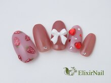 エリクサーネイル 池袋(Elixir Nail)/定額b カジュアル/クーポン使用
