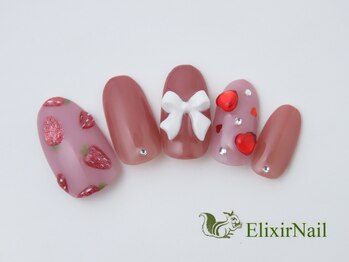 エリクサーネイル 池袋(Elixir Nail)/定額b カジュアル/クーポン使用