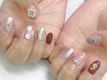 ナイスネイル 高槻店/持ち込みデザインコース
