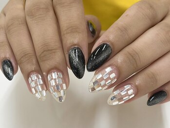 リット バイ セブンルックス 大宮東口店(Lit by 7LOOKS)/90分アート/8000/持ち込み