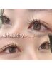 最先端★【&healthy】まつげパーマ+フラットラッシュ120本(&ヘルシー)