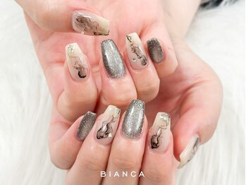 Bianca 小岩店【ビアンカ】【7/1 NEW OPEN（予定）】/持ち込みニュアンスネイル¥10300