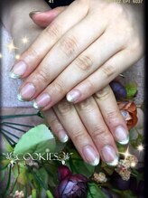 クッキーズ ネイル サロン(Cookies)/メタリックフレンチ