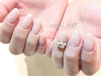 ネイルズ ララ(nails Lala)/キラキラストーンネイル