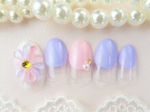 ネイルズガッシュ 蒲田東口店(NAILsGUSH)/＊ぷっくりフラワー＊
