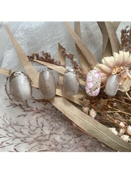 2月キャンペーンネイル