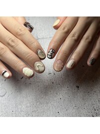 粘土ネイル[新宿/新宿駅]