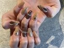 【スカルプ】冬ニュアンスネイル