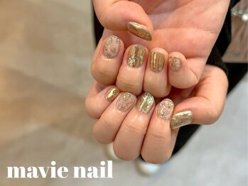 マヴィ(mavie)の写真/【好みに合わせて選べる定額コース】大人シンプル～ニュアンス/韓国/ワンホンネイルまで幅広くご用意◎
