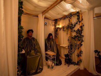 サロン ド マハロ(Salon de MAHALO)の写真/よもぎ蒸しなら当店へ♪ペア蒸しも◎ハーブリーディング導入!初回3,980円◎デトックス/冷え性/妊活ブレンド