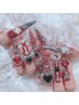 【スカルプ】ゴテゴテデザイン10本☆やり放題コース　¥16,800