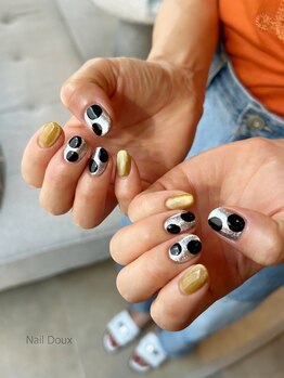 ネイル ドゥ 岡山駅前店(Nail Doux)/ドットネイル