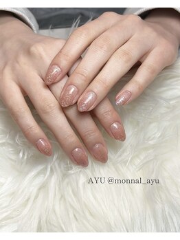 モナールアンド(MONNAL&)/ピンクネイル