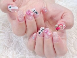＃推しネイル　＃ライブネイル