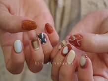 エン ダイカンヤマ(En'e daikanyama)/個性派ニュアンスネイル[代官山]
