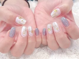 #クリスマスネイル