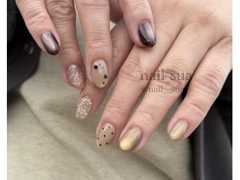 ニュアンスマグネットネイル