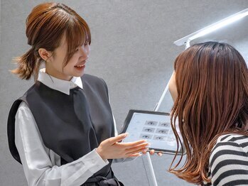 アンジェリカミッシェル 大井町トラックス店の写真/まつげパーマ/マツエク/アイブロウ(眉毛)はアンジェリカミッシェルへ。自まつ毛に優しい施術をいたします。