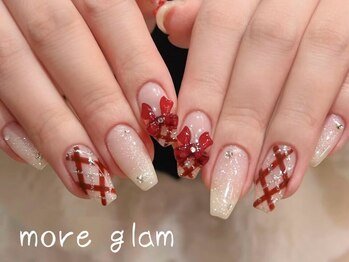 モアグラム 池袋東口店(More Glam)/チェックネイル