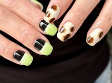 ハズグラスネイル(Haze Grass nail)/個性ニュアンス