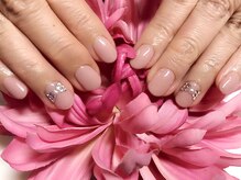 アイリッシュネイル 久屋大通店(Irish Nail)/ベージュ×リボン