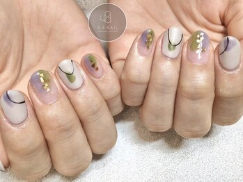ジーエスネイル(GS NAIL)/秋ネイル