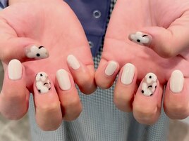 シンプルアートネイル
