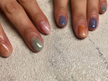 ネイルサロン フィフスアベニュー(Fifth Avenue)/くすみカラー