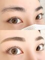 メゾンドリュクス 妙典店(Maison de Luxe)&nbsp;＊まつ毛パーマ&美眉アイブロウWAX＊before after