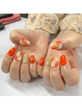 ガレ(Galet)/タイダイネイル！