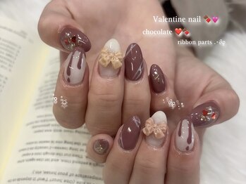 シエル(Ciel)/バレンタインネイル