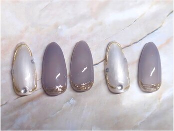 アクアネイル(AQUA Nail)の写真/ネイルケアはプロにお任せ！全メニュードライケア込み◎爪の状態に合わせた施術を行います！