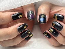 ハンド ケイ(Hand K)/かっこいいフラワーネイル