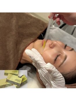 アリミリサロン(A.Rimi.Ri salon)の写真/千葉市初導入★ララピールで肌の弾力＆ハリツヤUP！天然成分で脂肪分解できるレモンボトルも導入◎