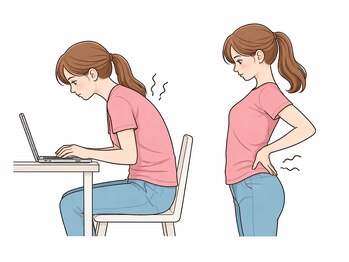 かんとま整骨院 中区鶴舞院/姿勢の崩れと腰痛