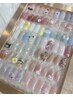 【NEW】★SNSで人気のキャラパーツ★定額designネイル★¥7500
