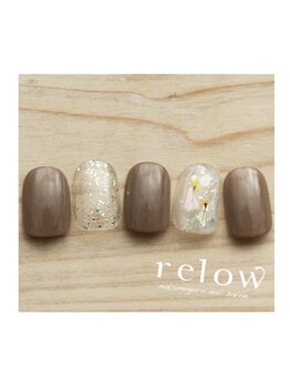 リロウ(relow)/3月のスタッフおすすめネイル1