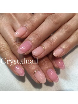クリスタルネイル ボンベルタ橘店(CRYSTAL NAIL)/ワンカラーネイル